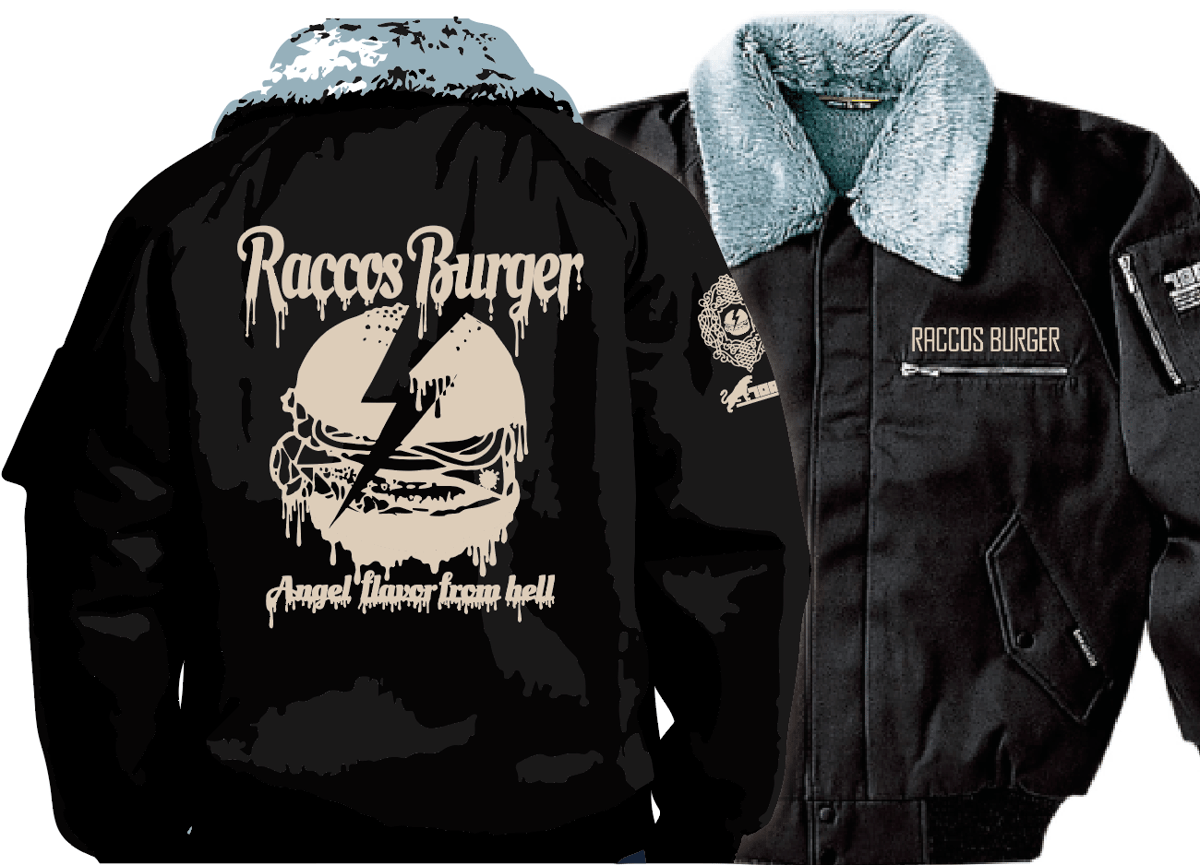 Raccos Burger ラコスバーガー ドカジャン サイズ3Ｌ ラコスバーガー ドカジャン