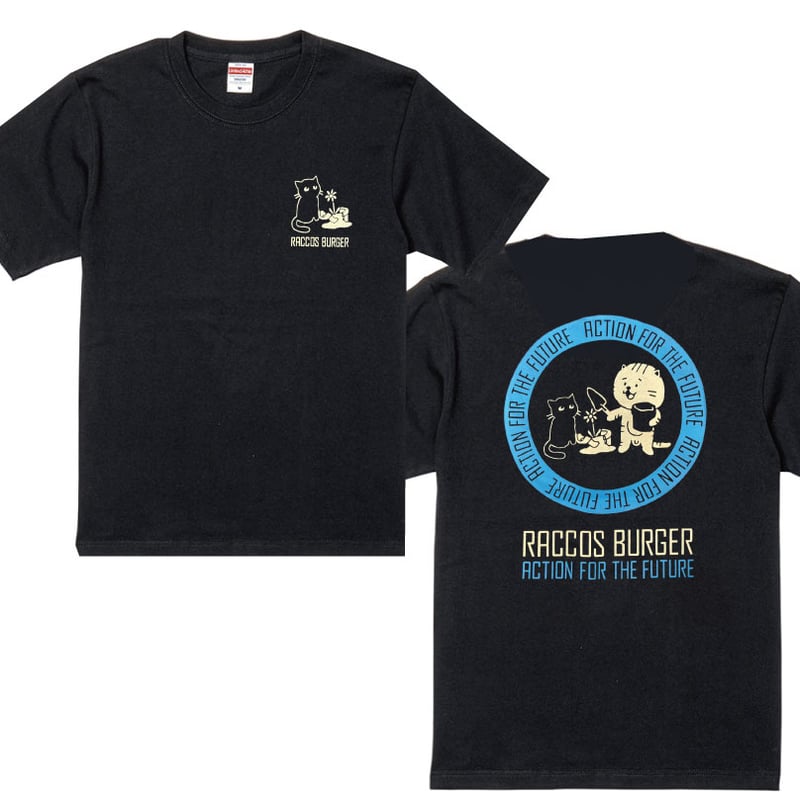 A.F.T.F Tシャツ 【お花】 | RACCOS BURGER SHOP