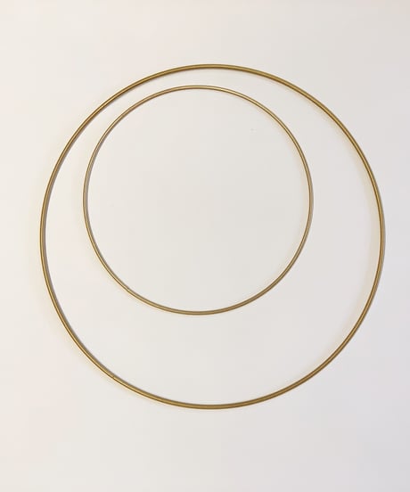decor metal wreath ring (リースリング)  φ３０