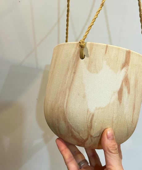 【ハンギング 】 sand marble hangingpot
