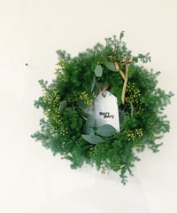 <christmas>ユーカリを使った green wreath φ30