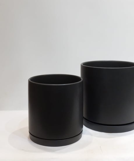 【鉢】Cylinder Pot   MAT BLACK ( φ18 / φ21 )