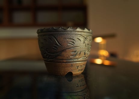 やちむん工房　與那嶺 pot NO.21