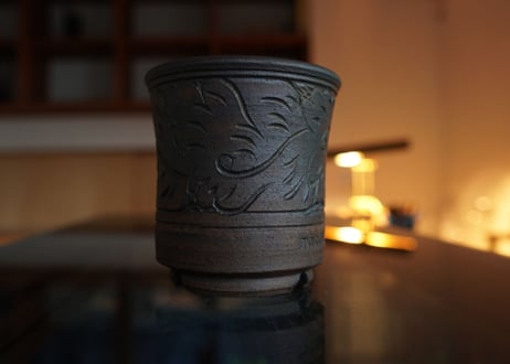 やちむん工房　與那嶺 pot NO.45
