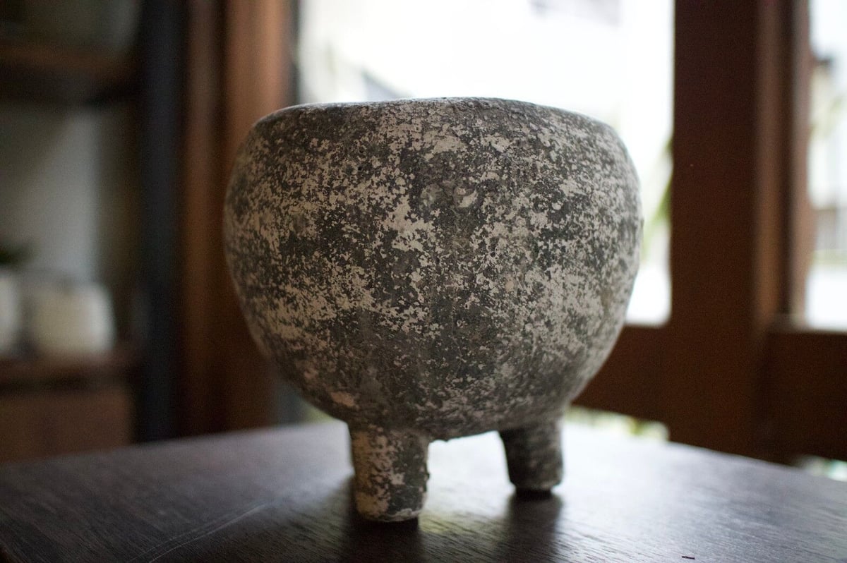 鉢カバー カリストボウル脚付 | mana's farm:塊根植物・アガベ・ドライ