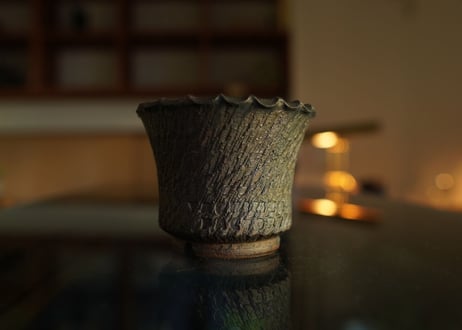 やちむん工房　與那嶺 pot NO.17