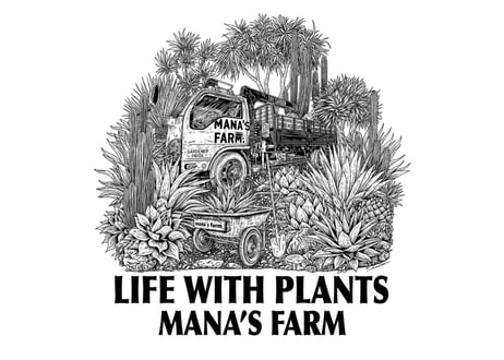 mana's ドライガーデンオリジナルTシャツ