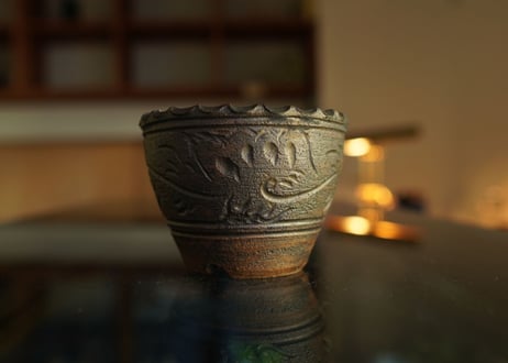 やちむん工房　與那嶺 pot NO.19
