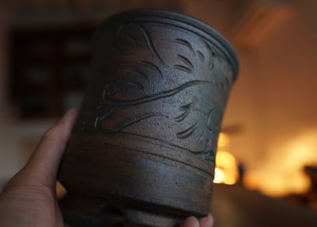 やちむん工房　與那嶺 pot NO.45