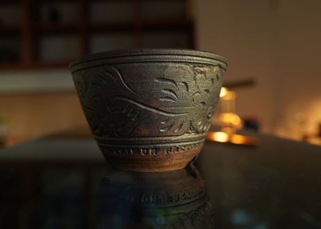 やちむん工房　與那嶺 pot NO.24