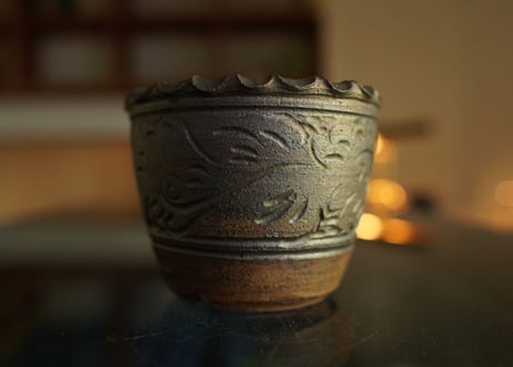 やちむん工房　與那嶺 pot NO.15