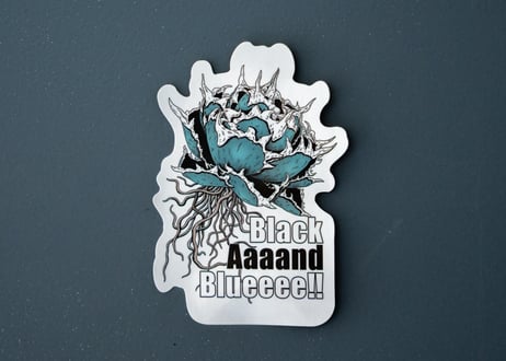 mana's farm original "agave sticker"