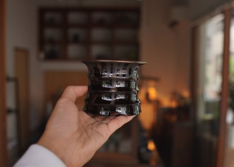 煌明庵 pot-艶黒 【1】