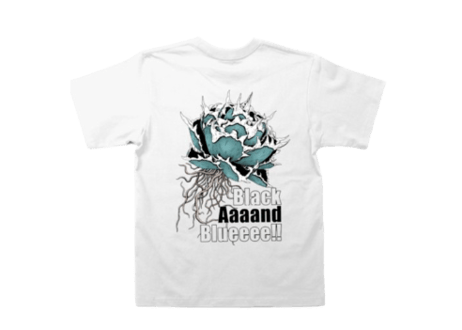 Black Aaaand Blueeee Tシャツ