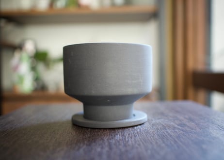 植木鉢　花脊　鉢皿あり　S