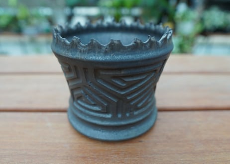 根本峻吾 pot 【鐵-黒熖 5号】 No.20