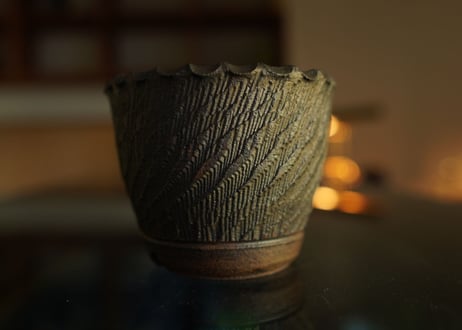 やちむん工房　與那嶺 pot NO.18