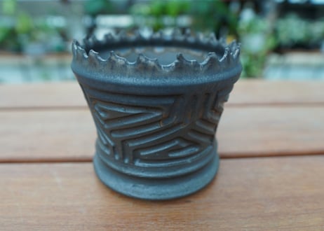 根本峻吾 pot 【鐵-黒熖 5号】 No.20