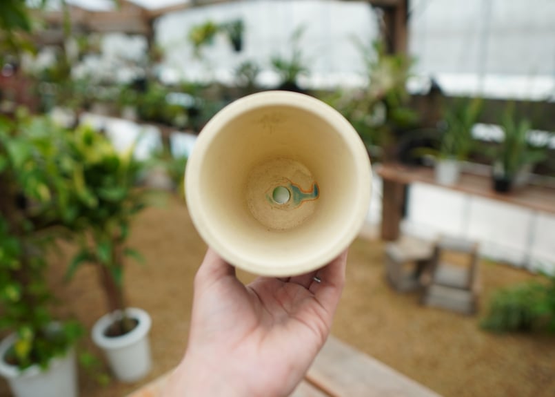 受け皿５枚 トールスクエア受皿 5号 ホワイト | 鉢・プランター・花台・温室