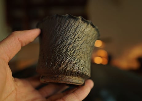 やちむん工房　與那嶺 pot NO.17