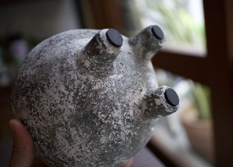 鉢カバー カリストボウル脚付 | mana's farm:塊根植物・アガベ・ドライ