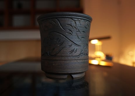 やちむん工房　與那嶺 pot NO.45