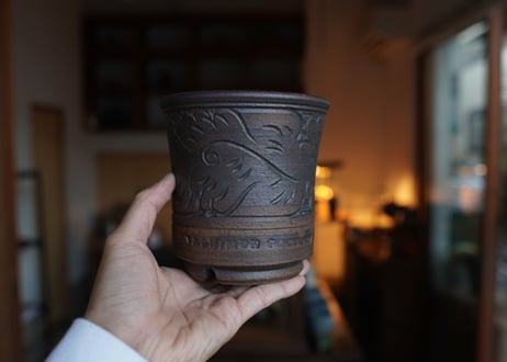 やちむん工房　與那嶺 pot NO.45