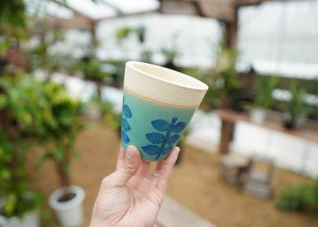 植木鉢　鉢皿付き　No.5
