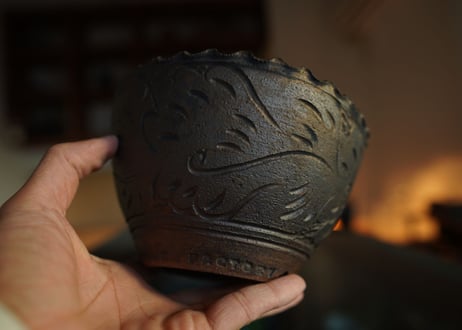 やちむん工房　與那嶺 pot NO.26