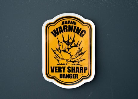 mana's farm original "agave sticker"