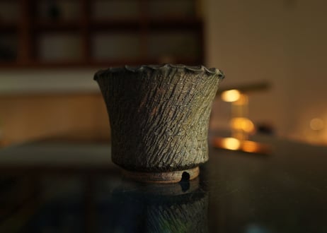 やちむん工房　與那嶺 pot NO.17