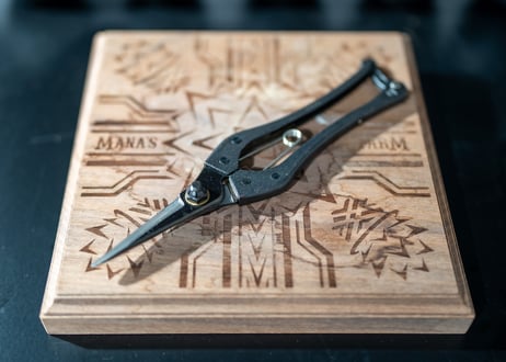 KUROCO 片刃芽切鋏 200mm　mana's farmモデル