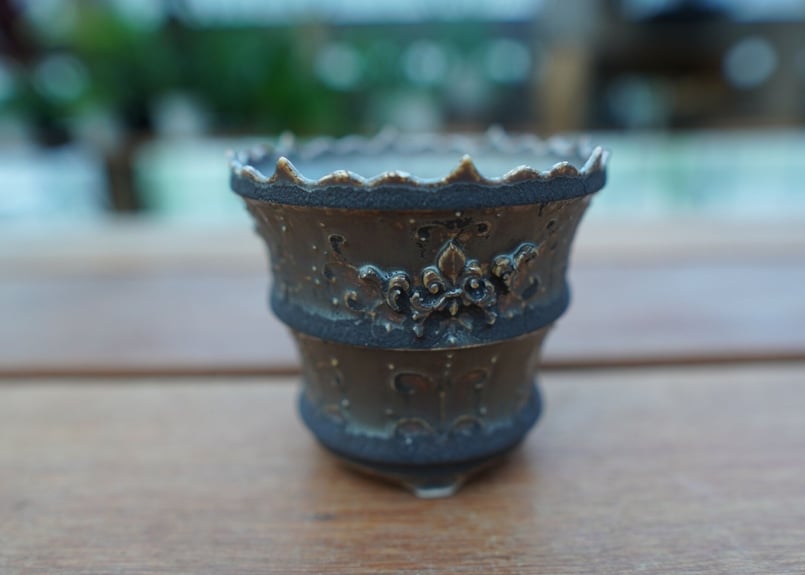 Raw Life Factory PUNK smoke gold pot 植木鉢 Raw Life Factory PUNK smoke gold pot 植木鉢 Raw Life Factory