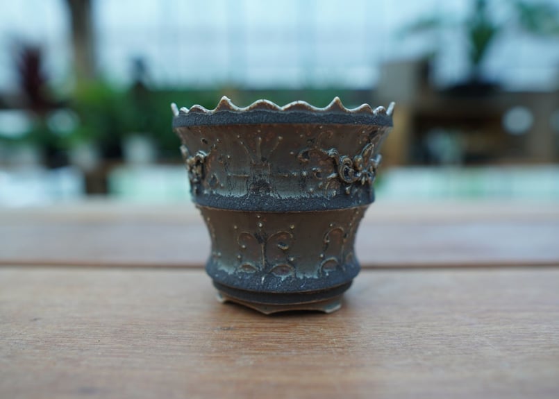 手作植木鉢 陶器鉢 塊根植物 アガべ XXLサイズ 口径20cm A-934 手作植木鉢 陶器鉢 塊根植物 アガべ XXLサイズ 口径20cm A-934 手作