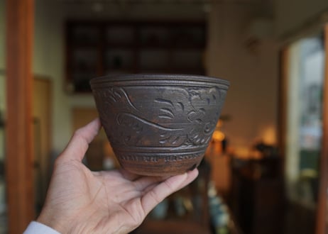 やちむん工房　與那嶺 pot NO.24