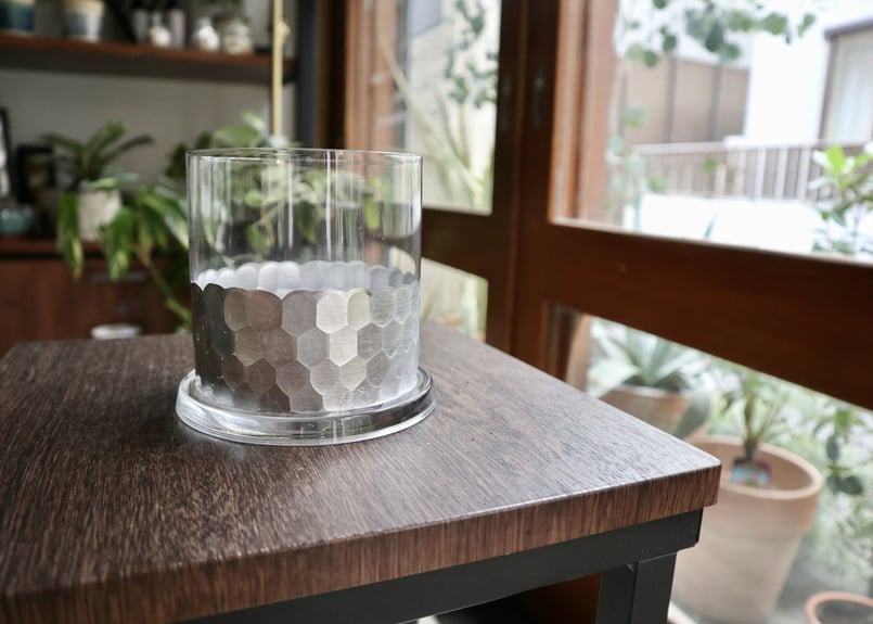 植木鉢 シルバーシリンダー 11 ＆ソーサー | mana's farm:塊根