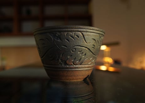 やちむん工房　與那嶺 pot NO.24