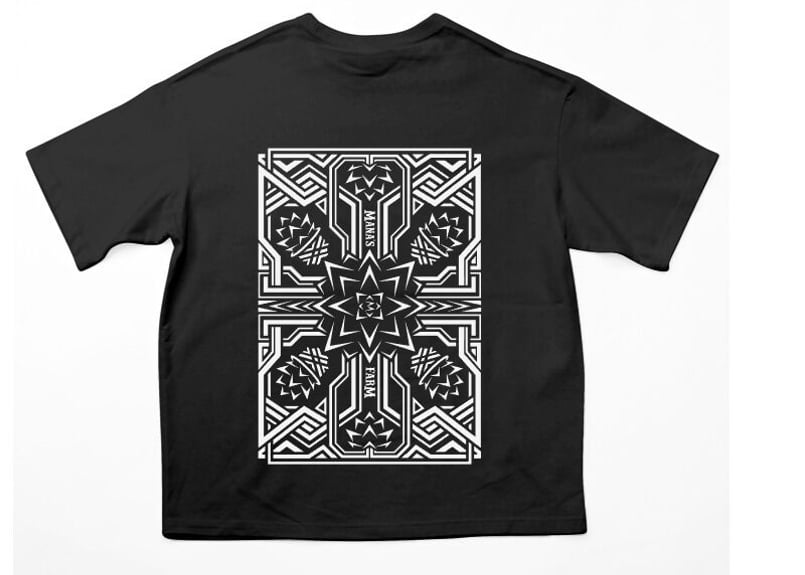 mana's farm ロゴ Tシャツ | mana's farm:塊根植物・アガベ・ドライガ