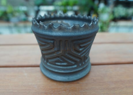 根本峻吾 pot 【鐵-黒熖 5号】 No.20