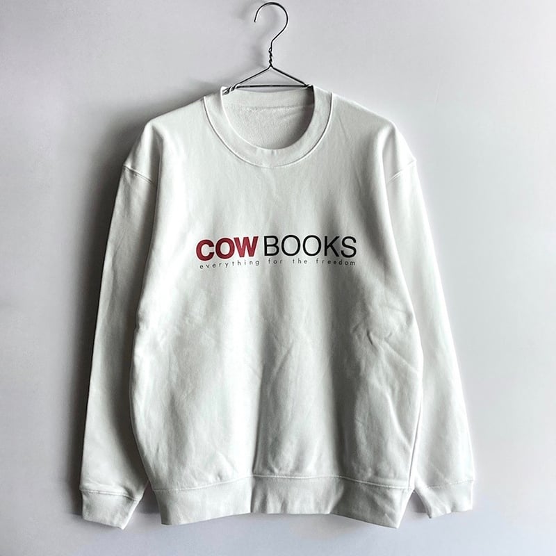 COWBOOKS Sweatshirt (1st Logo /white) | COWBOOKS