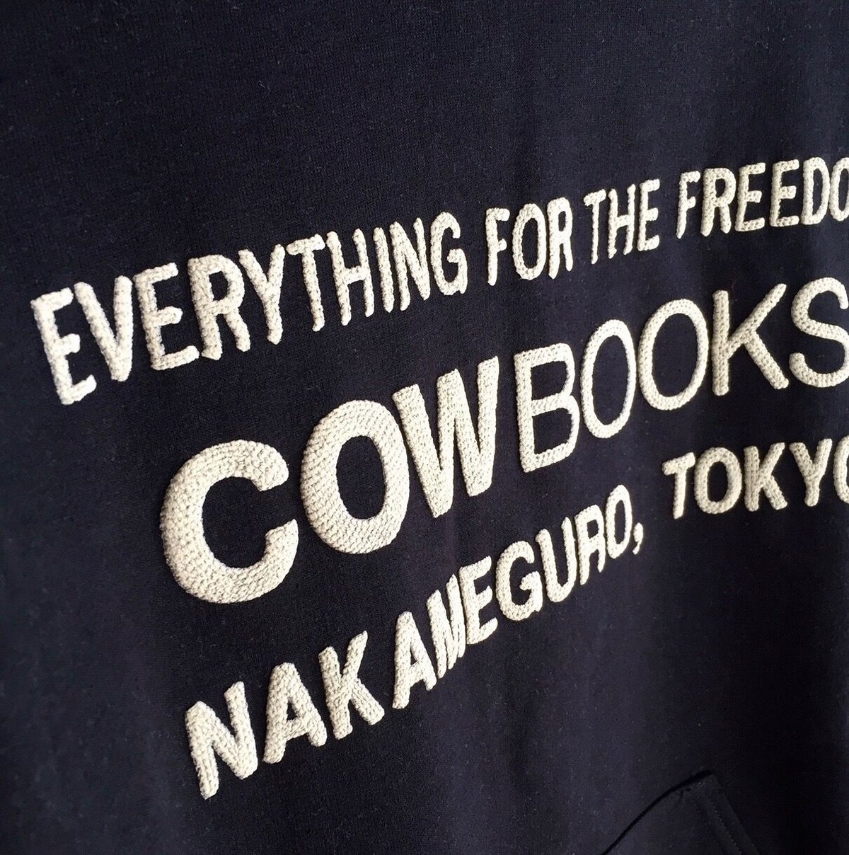 Book Vendor Hoodie (Logo /Black) | COWBOOKS