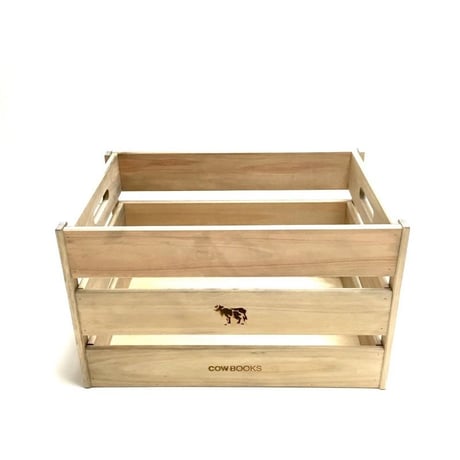 COWBOOKS 木製ボックスセット カウブックス店頭で一番の働き者、WOOD