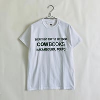 【2XLサイズ】Book Vendor T-shirt (Logo/ White)