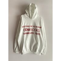 【XSサイズ】Book Vendor Hoodie  (Logo /Red,White,Gray)