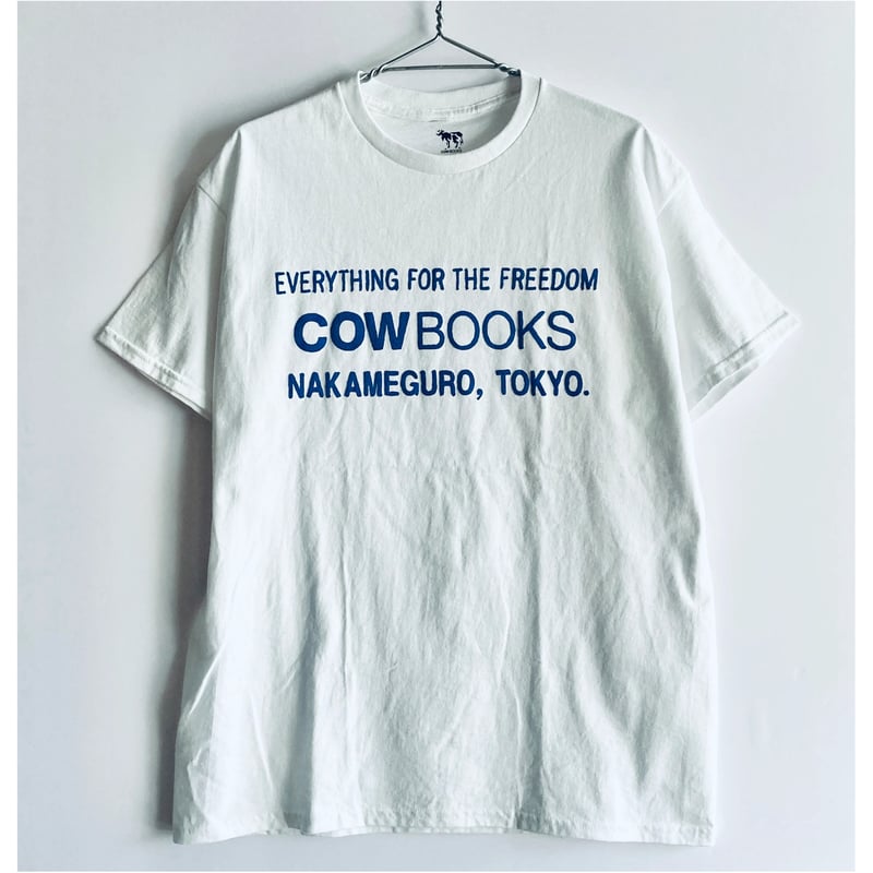 Book Vendor T-shirt (Logo/ Black,White) | COWBOOKS 