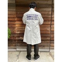 Book Vender Coat (Shop Coat / Navy,White)