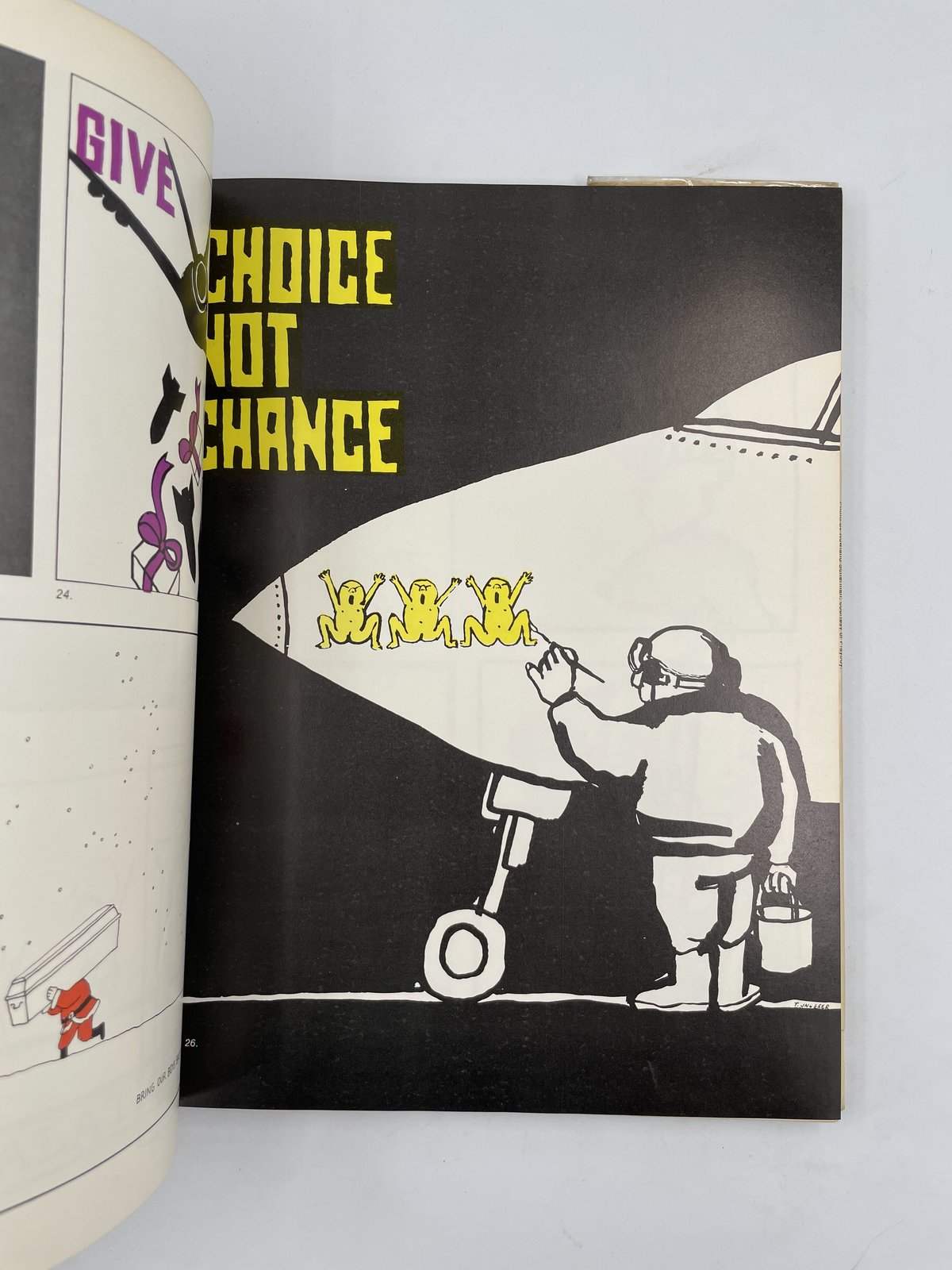 【珍品】絵本作家トミー・アンゲラーのイラスト「コンピューター展示会リーフレット」 珍品】絵本作家トミー・アンゲラーのイラスト「コンピューター展示会