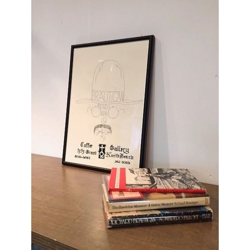 Richard Brautigan Handbill Poster 
