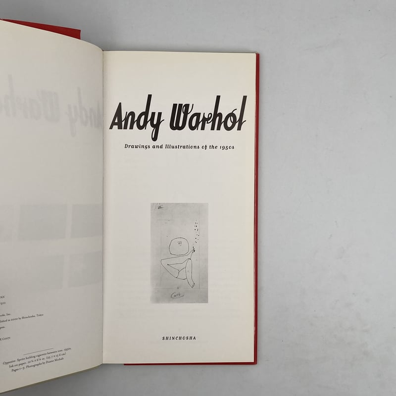 Title/ アンディ・ウォーホル 50年代イラストブック | COWBOOKS