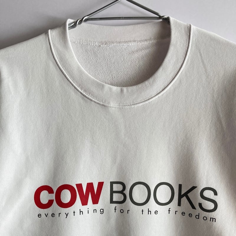 COWBOOKS Sweatshirt (1st Logo /white) | COWBOOKS